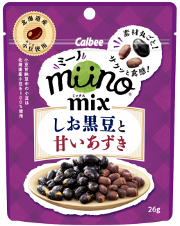 miino  mix（ミーノ ミックス） しお黒豆と甘いあずき 26g