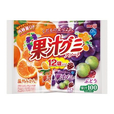 果汁グミアソート 163g