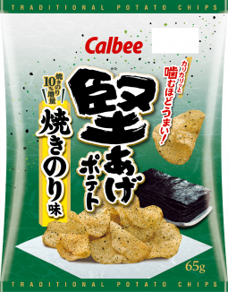 堅あげポテト 焼きのり味 65g